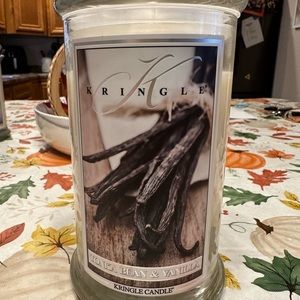 Tonka bean and vanilla candle